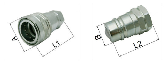 Hydraulikkupplung Kugelsteckkupplung identifizieren