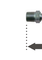 1SN Hydraulikschlaucharmatur für 1SC DKJ 2SC DN6-7/16"-20 UNF 2SN 