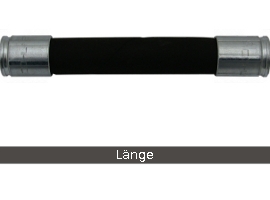 Hydraulikschlauch NW 6/2 DKORFS DKORFS 9/16-18" UNF Länge Anschlüsse wählbar 