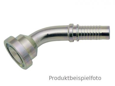 DN20/13 FLAL-45� SAE-Flanschkr�mmernippel flachdichtend