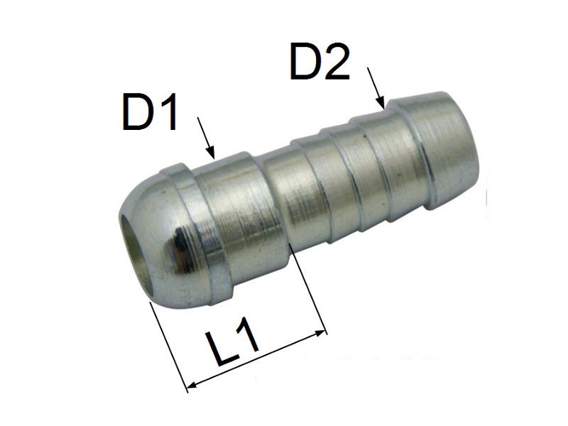 4-5mm Dichtkegel Schlauchnippel DN3