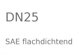 DN25 SAE-flachdichtend Hydraulikschlauch konfigurieren